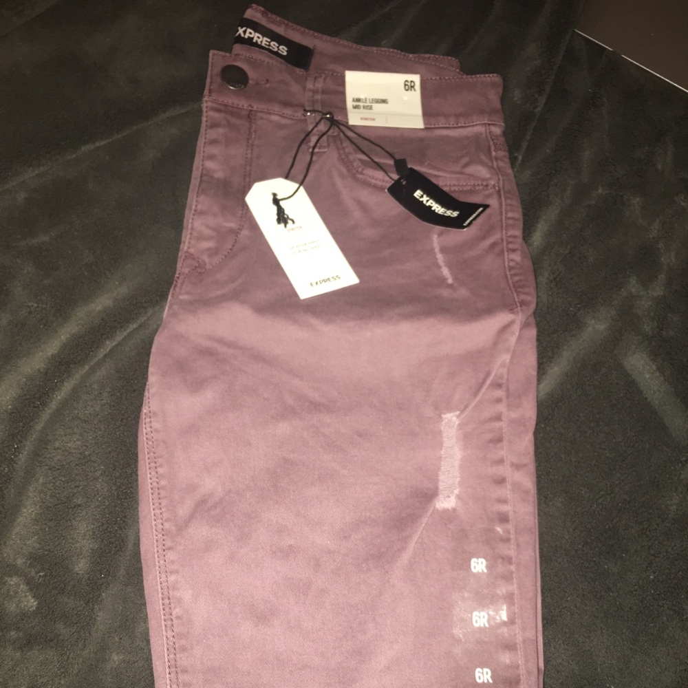 Dusty Rose Express Jeans